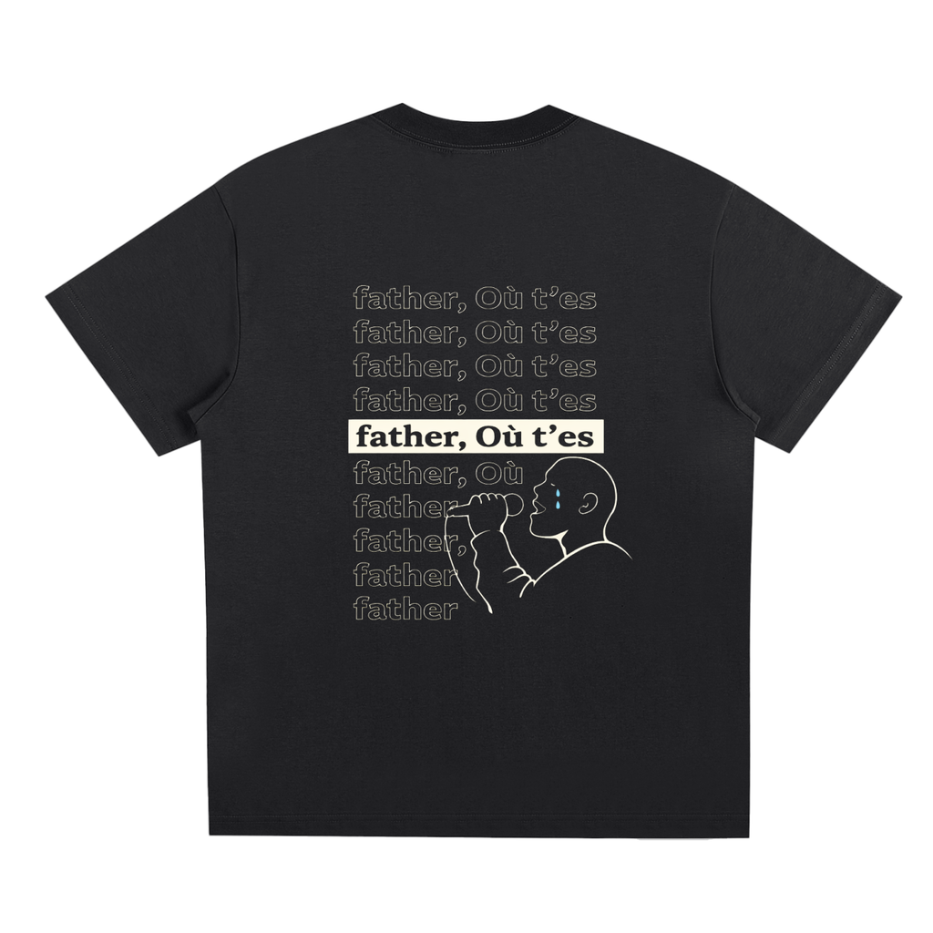 Trndsetter “Father, Où t’es” Sorona Tee (Midnight Black)