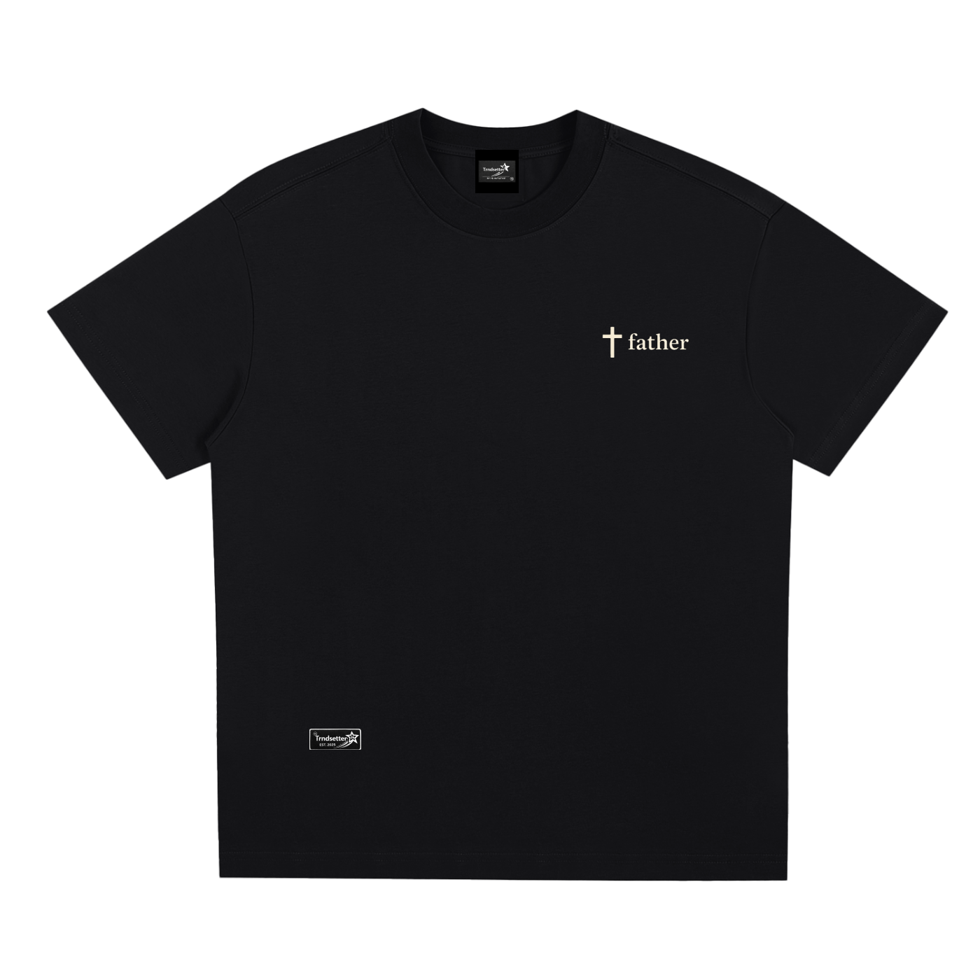 Trndsetter “Father, Où t’es” Sorona Tee (Midnight Black)
