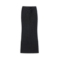 Svelte Washed Drawstring Maxi Skirt