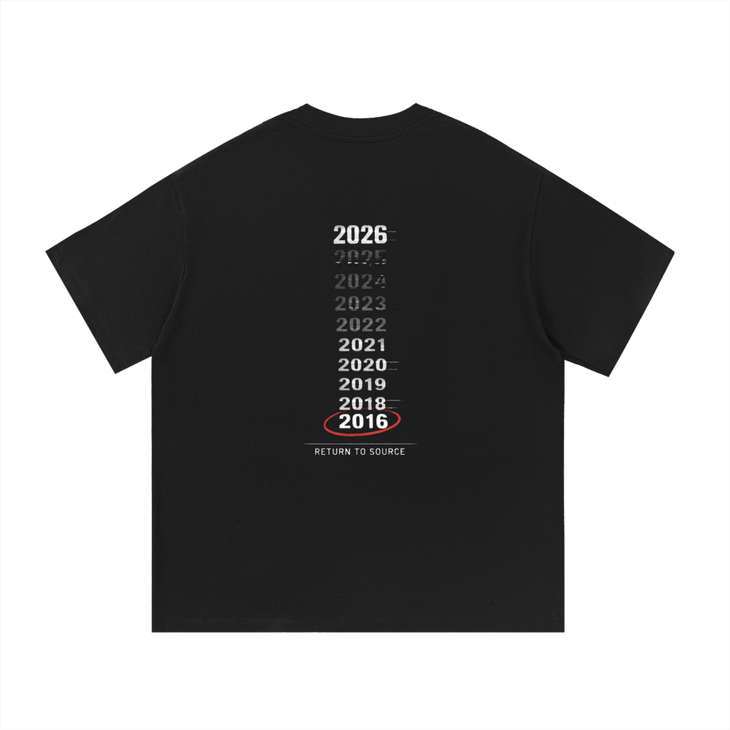 Trndsetter “Return to Source” graphic tee(Black)