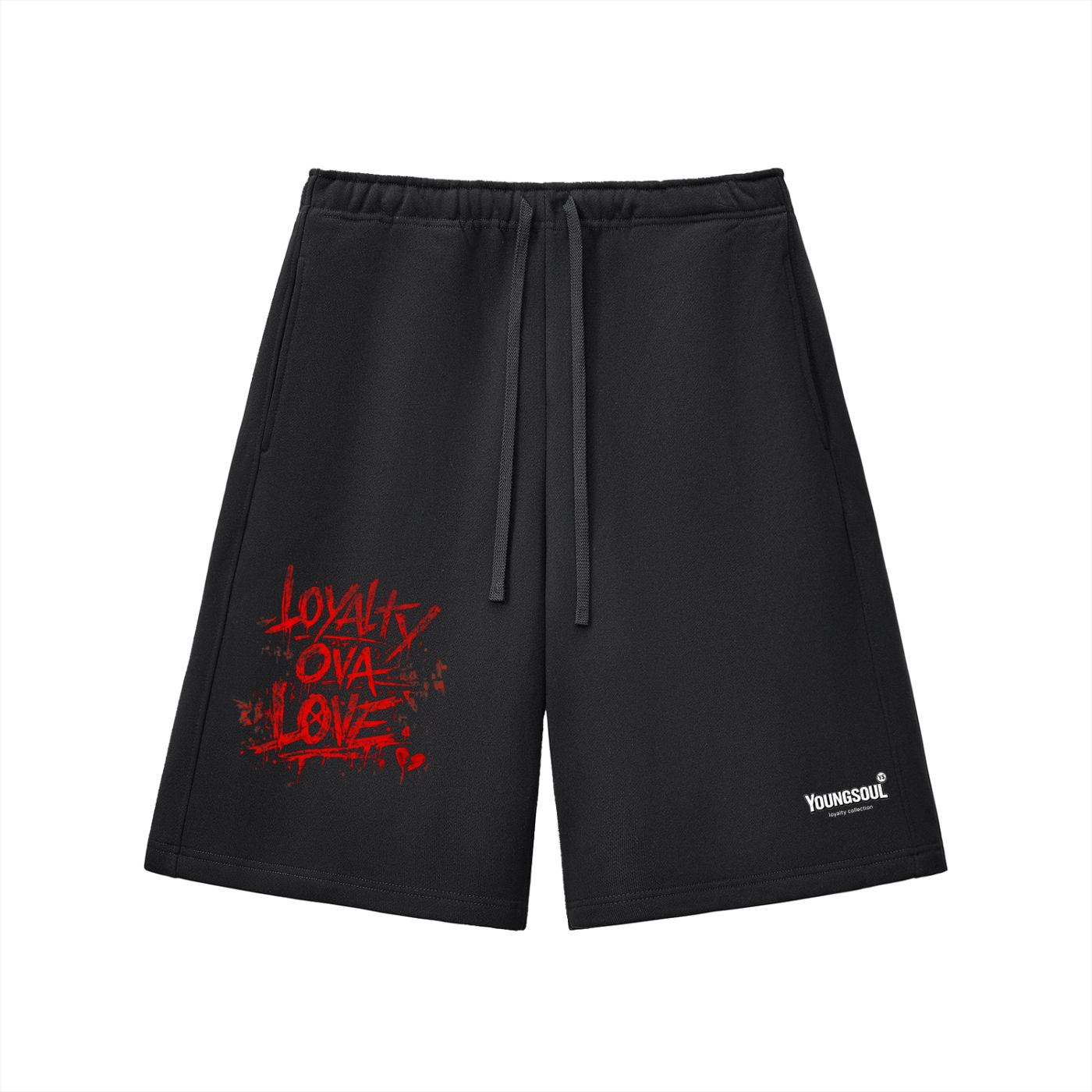 Youngsoul Loyalty Ova Love Shorts (Black)