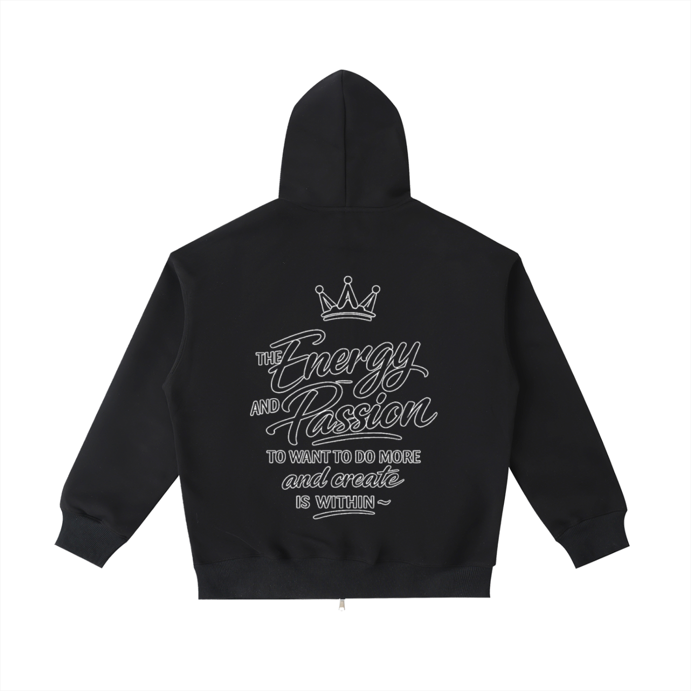 Youngsoul Energy & Passion Zip-Up (Black)
