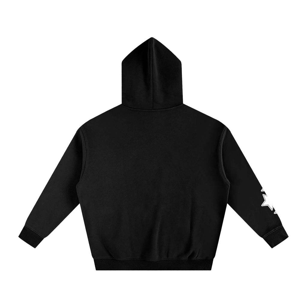 Youngsoul Star Sleeve Hoodie (Black)