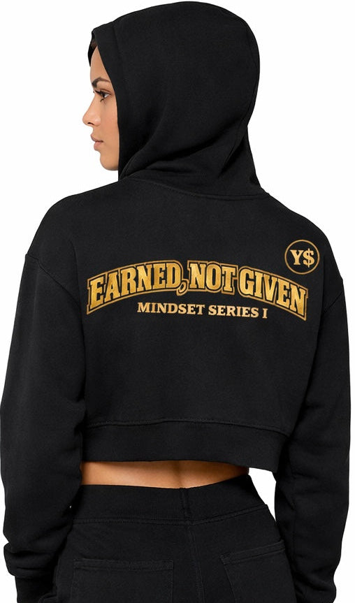 YoungSoul classic Cropped Hoodie -MS1
