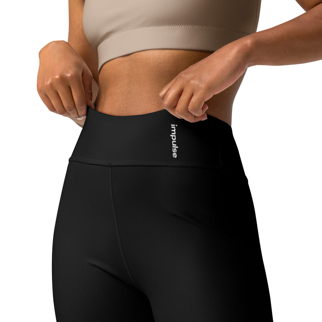Impulse Core Sculpt Leggings — Black