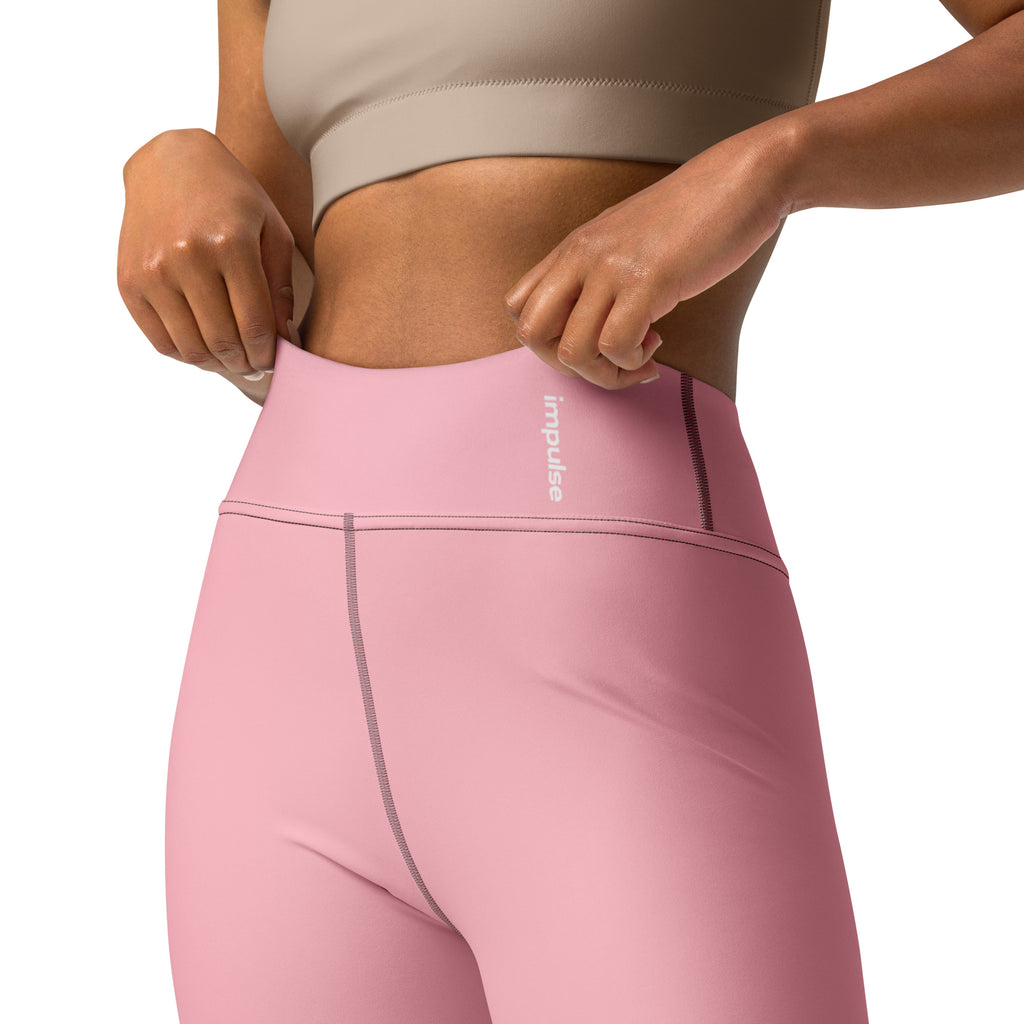 Impulse Performance Sculpt Leggings  — Soft Pink