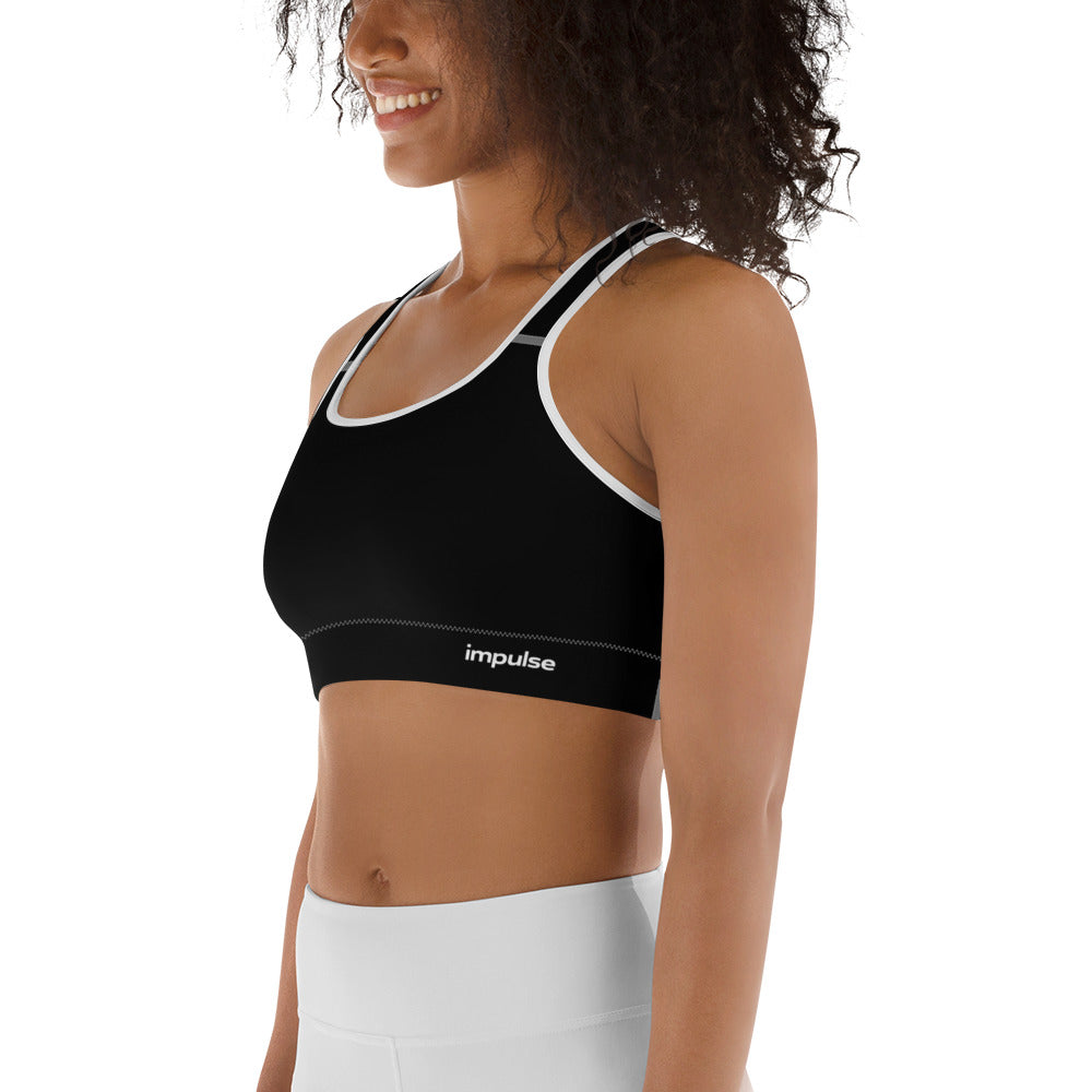 Impulse Core Sculpt Bra — Black