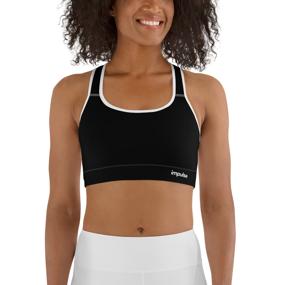 Impulse Core Sculpt Bra — Black