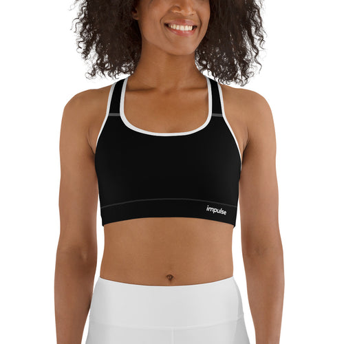 Impulse Core Sculpt Bra — Black