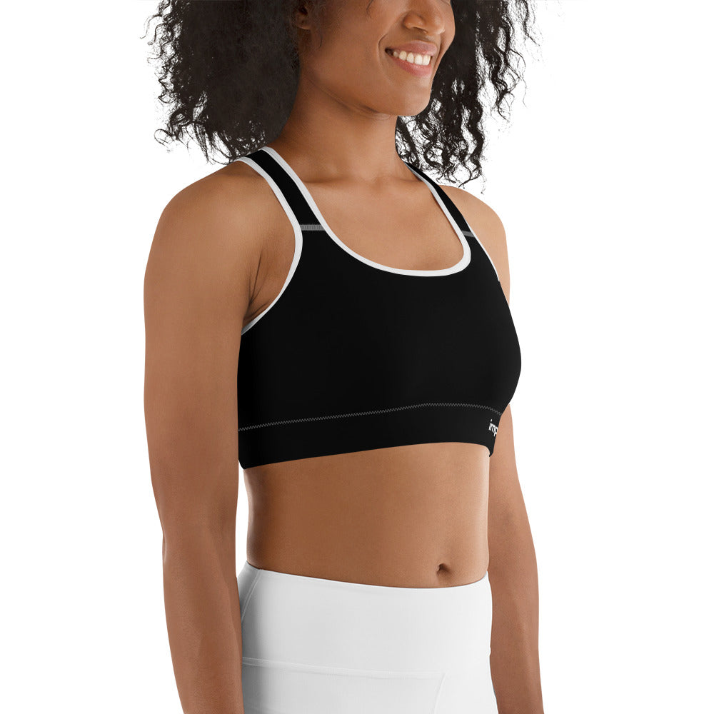 Impulse Core Sculpt Bra — Black