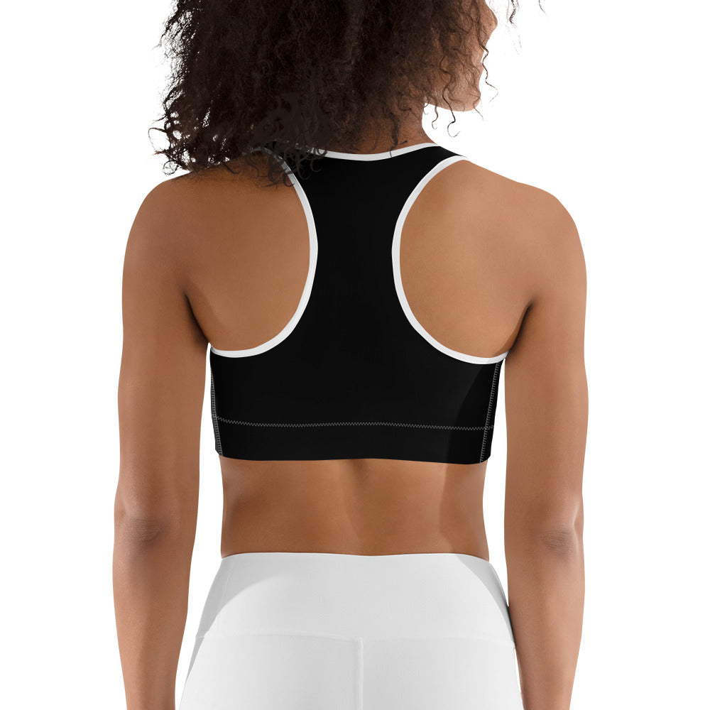 SVELTE Black Dynamic Sports Bra