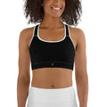 SVELTE Black Dynamic Sports Bra