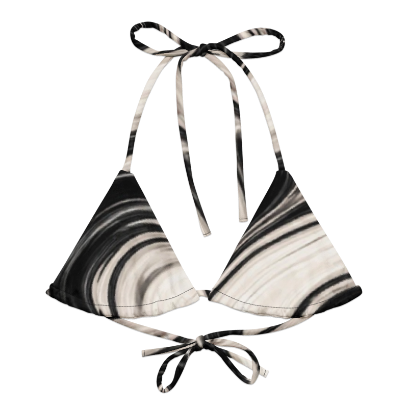 SVELTE Marble Muse String Bikini Top