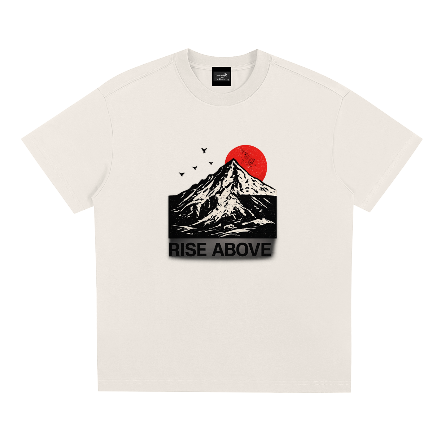 TRNDSETTER “Rise Above”Performance Tee (apricot)