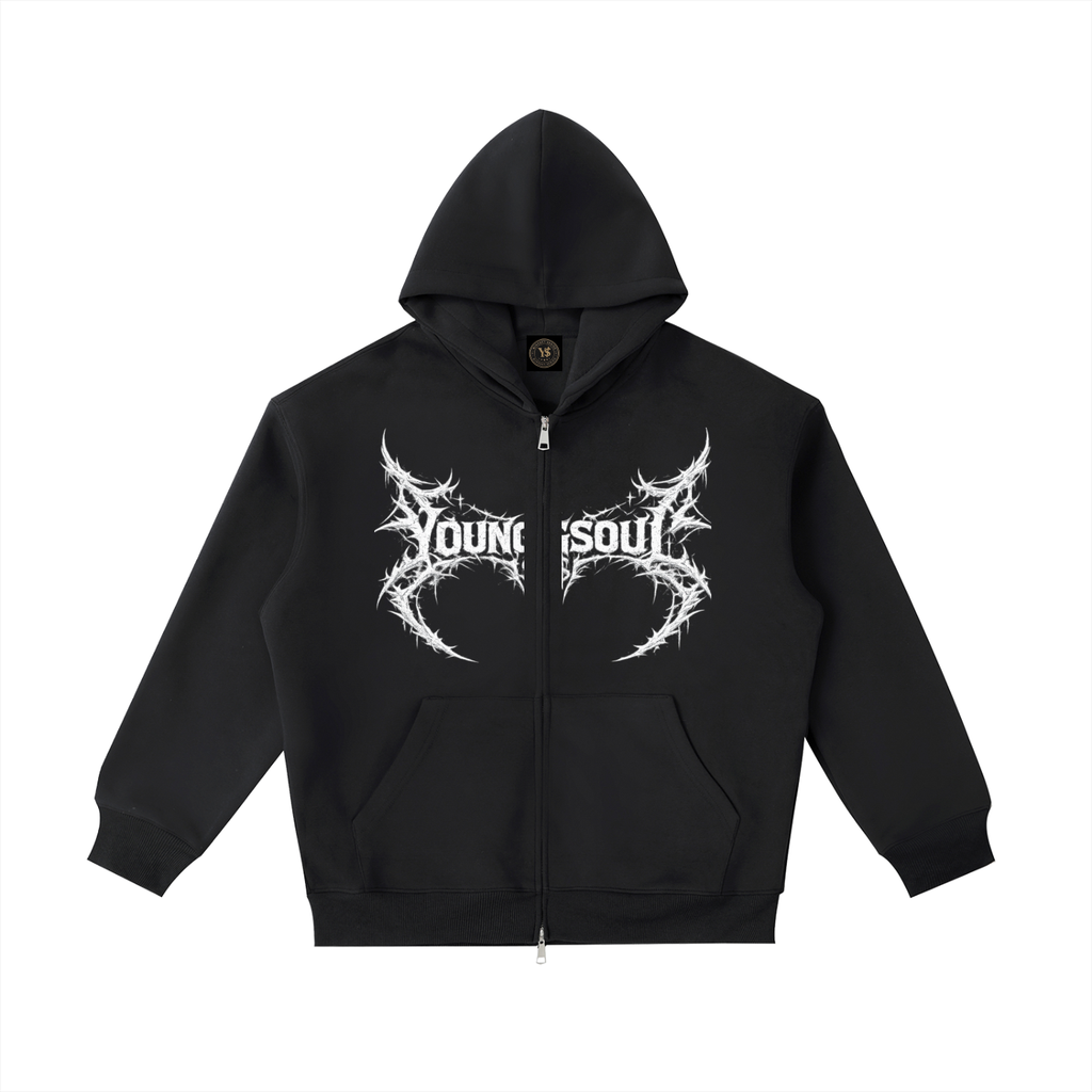 Youngsoul Energy & Passion Zip-Up (Black)